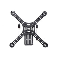 QWinOut 4-axis Carbon Fiber Airframe Unssembled 380mm Frame Kit with Landing Gear for DIY Drone Quadcopter