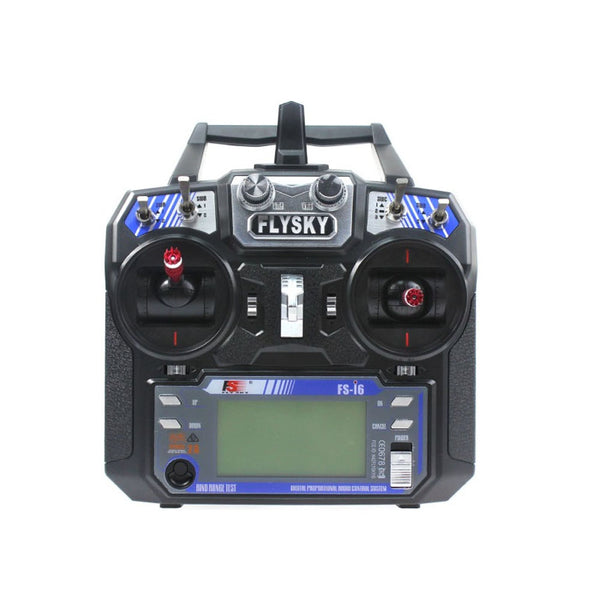 Flysky FS-i6 6CH 2.4G AFHDS 2A LCD Transmitter Radio System for RC Heli Glider Quadcopter DIY Drone