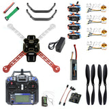 QWinOut Full Set DIY RC Drone Quadrocopter 4-axis Aircraft Kit F330 MultiCopter Frame KK XCOPTER Flight Control Transmitter