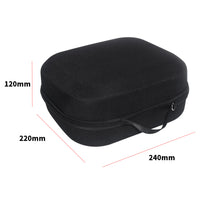 JMT Multi-function Remote Control Charger Storage Bag Portable Case with PLA Lock Mount Hanging Buckle for Radio Transmitter FPV Racing Drone Aircraft Accessories