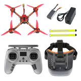 QWinOut Xy-4 V2 4inch 165mm Racing Drone RTF 3-4S AIO Flight Control 2900KV Motor FPV Glasses Quadcopter Aircraft