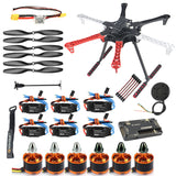 QWINOUT F550 Six-axis Aircraft Frame With APM2.8 Flight Control 7MGPS 1045 Carbon Fiber Propeller 3S 2212 920KV Motor