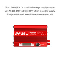 SKYRC eFUEL Power Supply 540W 30A AC 100-240V to DC 12-18V for RC Helicopter Battery Charger New Version
