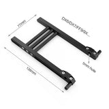 QWinOut RC Drone Transmitter Stand Bracket Holder with Switch Fixed Nut Installation Spanner Compatible with FUTABA, JR, FrskyRemote Controller RC Quadcopter TX