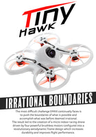 Emax Tinyhawk 75mm F4 4in1 3A 15000KV 37CH 25mW 600TVL VTX 1S Indoor FPV Racing Drone with FRSKY D8 Receiver BNF RTF
