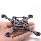 QwinOut DIY 120mm Small Wheelbase Mini Carbon Fiber Indoor Rack Hollow Cup Quadcopter Frame Kit For DIY Indoor Racing Drone