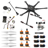 QWinOut Six-Axle DIY Hexacopter 550mm PXI Flight Control  Drone Kit Brushless Gimbal 920KV CW CCW Motor