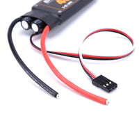 QWinOut 40A Brushless ESC 2-4S Speed Controller with 5V 3A BEC for Fixed Wing DIY RC Multi-axis Aircraft Drone Helicopter