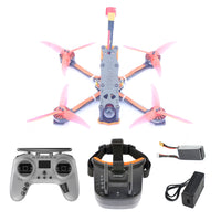 QWinOut Xy-4 175mm Quadcopter 3-4s FPV Camera Drone with Integrated 35A Flight Control 2900KV Motor 4 Inch Propeller RC Aircraft