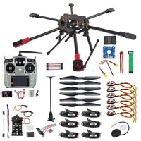 QWinOut DIY 2.4G 8CH KK V2.3 F450 Frame RC Quadcopter 4-Axle UFO Unassembly  Kit RTF/ARF Drone (KK FC Version)
